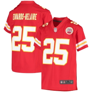 Youth Clyde Edwards-Helaire Red Player Limited Team Jersey