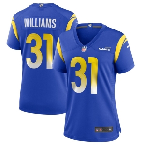 Women's Darious Williams Royal Player Limited Team Jersey