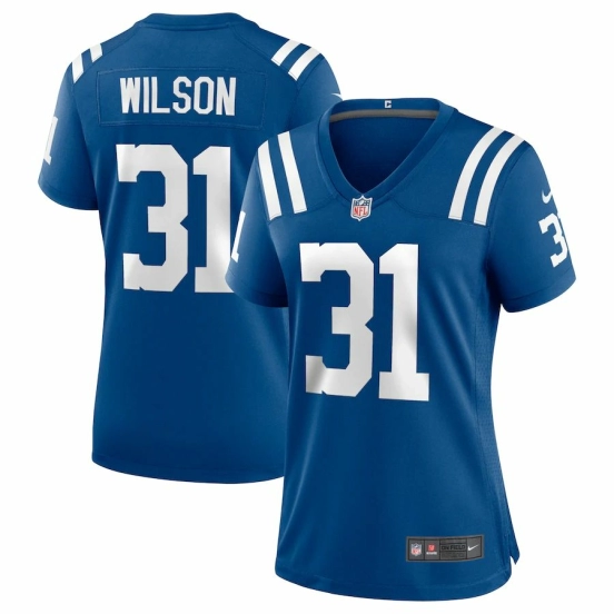 Women's Tavon Wilson Royal Player Limited Team Jersey