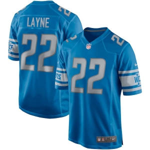 Men's Bobby Layne Blue Retired Player Limited Team Jersey