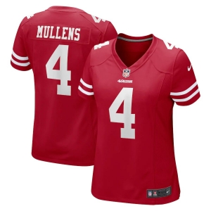 Women's Nick Mullens Scarlet Player Limited Team Jersey