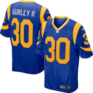 Men's Todd Gurley II Royal Player Limited Team Jersey