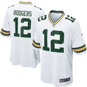 Men's Aaron Rodgers White Player Limited Team Jersey
