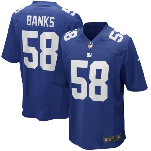 Men's Carl Banks Royal Retired Player Limited Team Jersey