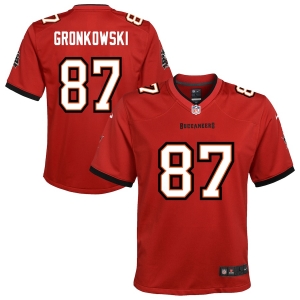 Youth Rob Gronkowski Red Player Limited Team Jersey