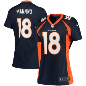 Women's Peyton Manning Navy Blue Player Limited Team Jersey