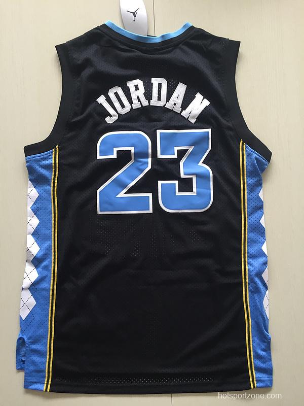 Michael Jordan 23 North Carolina College Basketball Jersey With AJ Logo