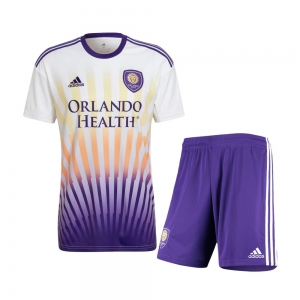 Kids Orlando City 2022 The Sunshine Jersey and Short Kit