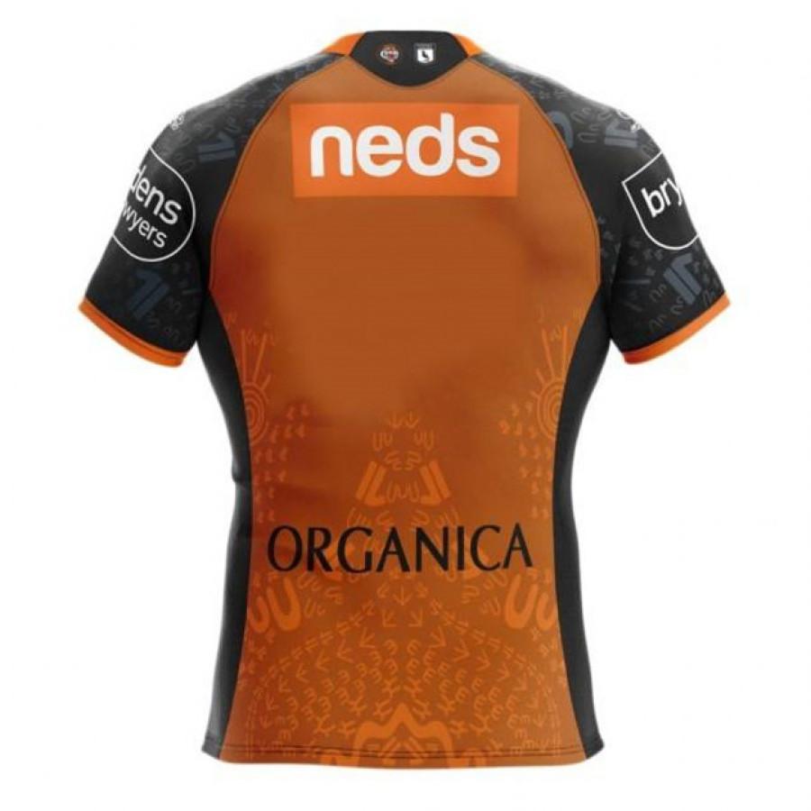 Wests Tigers 2021 Mens Indigenous Rugby Jersey