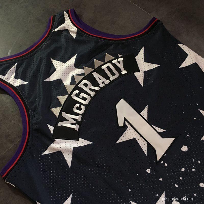 Men's Tracy McGrady Black Retro Classic Team Jersey