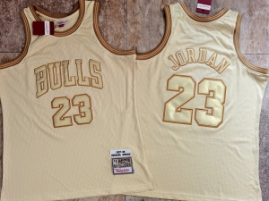 Men's Michael Jordan Golden Retro Classic Team Jersey