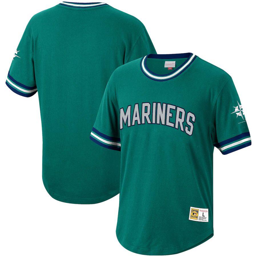 Youth Aqua Cooperstown Collection Wild Pitch Throwback Jersey