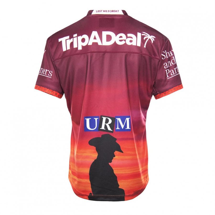 Manly Warringah Sea Eagles 2021 Mens Anzac Rugby Jersey