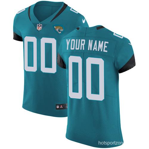 Men's Teal Custom Alternate Game Elite Team Jersey