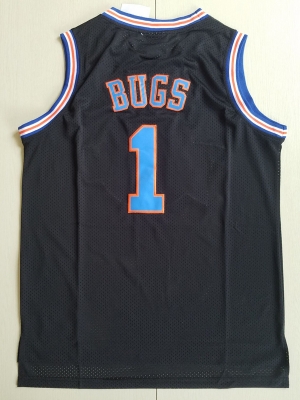 Bugs 1 Movie Edition Black Basketball Jersey