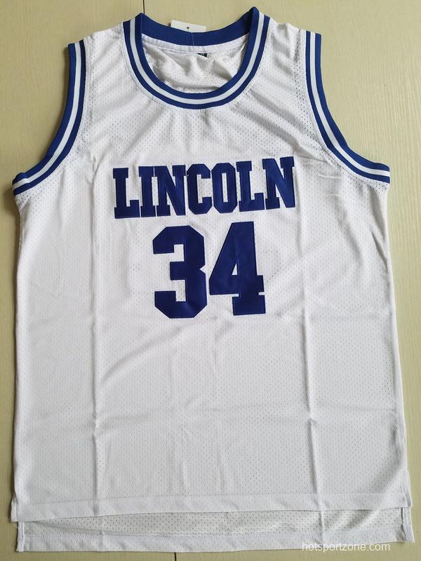 Jesus Shuttlesworth 34 Lincoln High School Basketball Jersey He Got Game