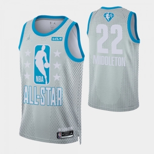 Adult 2022 All-Star Khris Middleton Gray Jersey