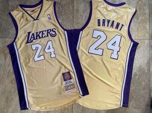 Men's Kobe Bryant Golden Retro Classic Team Jersey