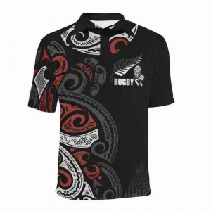 Māori All Blacks 2020 Mens Football Polo Shirt