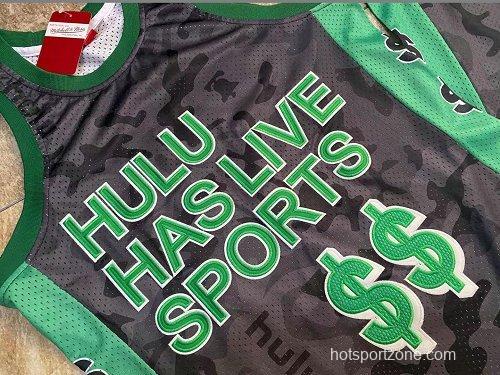 Men's Hulu Mesh Black Retro Classic Team Jersey