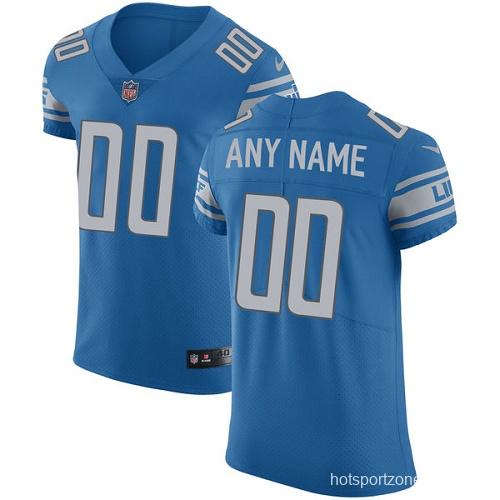 Men's Blue Custom Elite Team Jersey