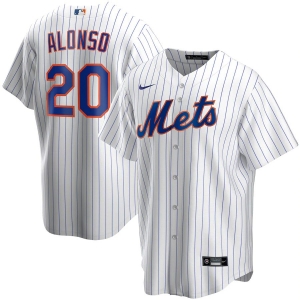 Youth Pete Alonso White Home 2020 Player Team Jersey
