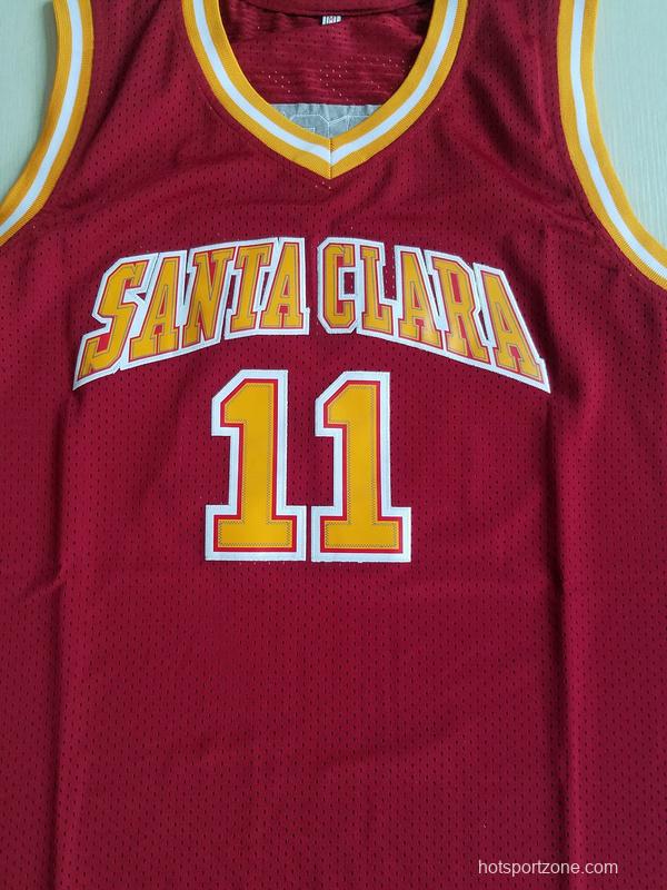 Steve Nash 11 Santa Clara Maroon College Basketball Jersey