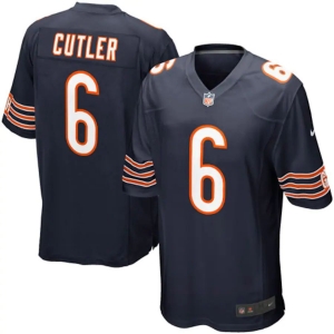 Youth Jay Cutler Navy Blue Player Limited Team Jersey