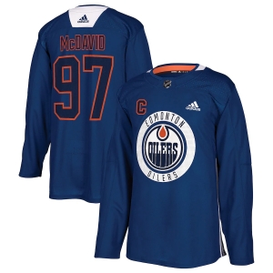 Youth Connor McDavid Royal Practice Player Team Jersey