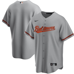 Men's Gray Road 2020 Team Jersey