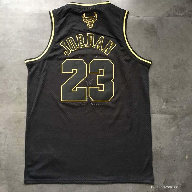 Men's Michael Jordan Black Retro Classic Team Jersey