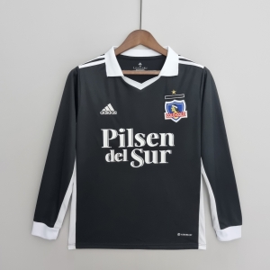 22/23 Long Sleeve Colo Colo away Soccer Jersey