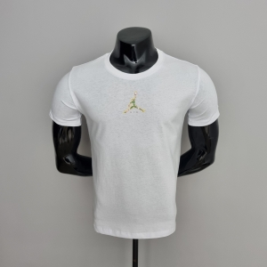 Mens Jordan Casual White T-Shirts #K000155