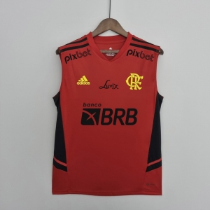 22/23 All Sponsors Flamengo Vest Training Jersey Red
