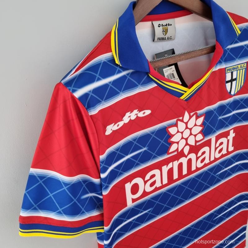 Retro Parma 98/99 Away Soccer Jersey