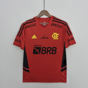 22/23 All Sponsors Flamengo Training Jersey Red