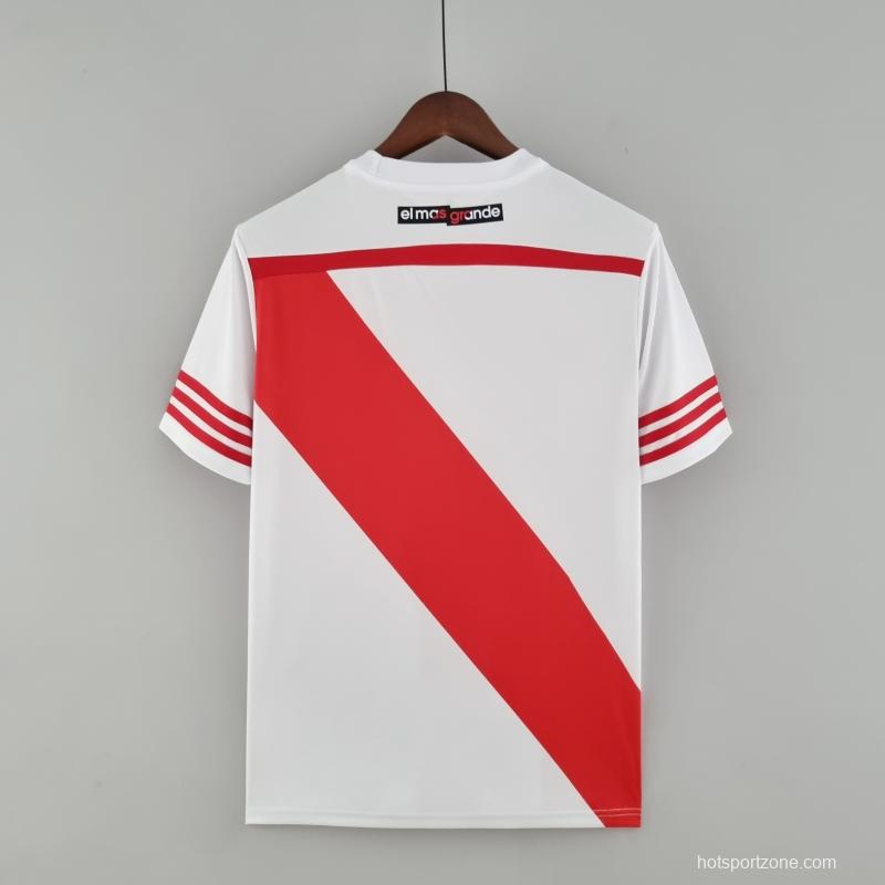 Retro River Plate 15/16 Home Soccer Jersey