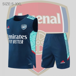 22/23 Arsenal Vest Training Kit Dark Blue