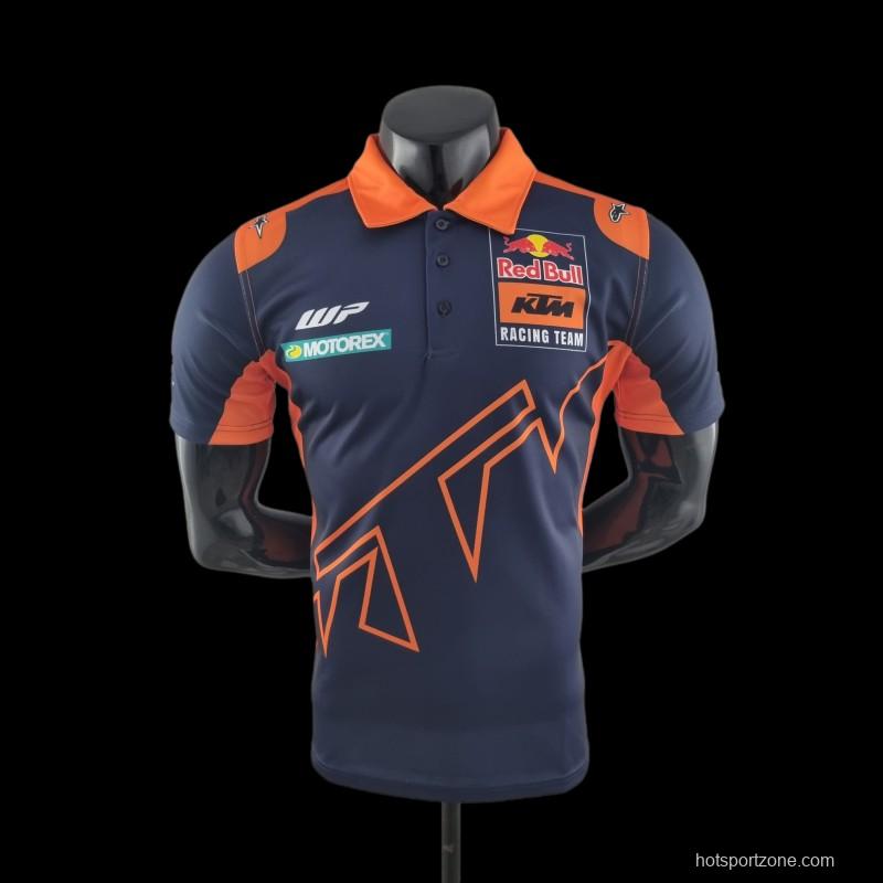 2022 F1 Formula One; KTM Polo Blue Orange 