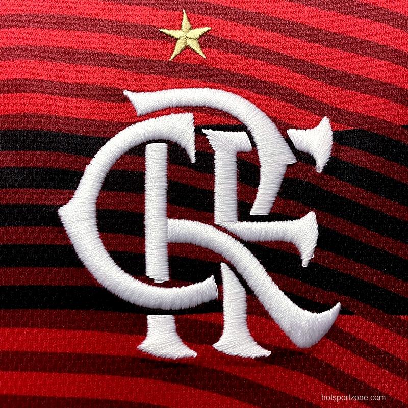 22/23 Flamengo Home  Soccer Jersey