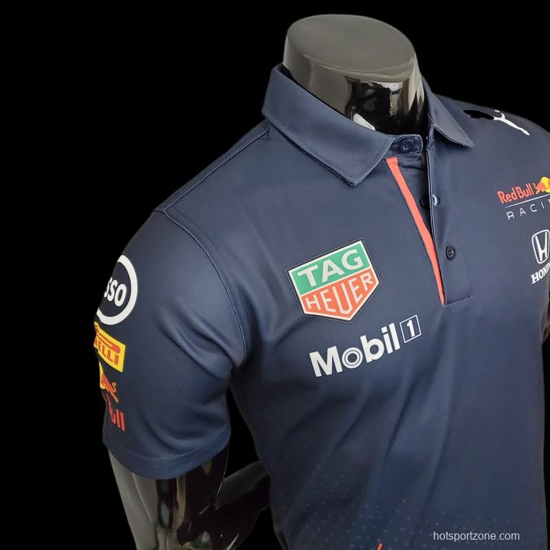 F1 Formula One Racing Suit; Honda Red Bull Racing Suit POLO Sapphire 