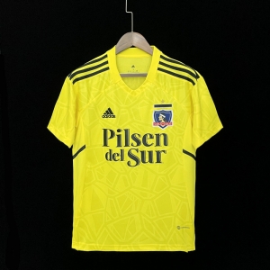 22/23 Colo Colo Goalkeeper Yellow Soccer Jersey