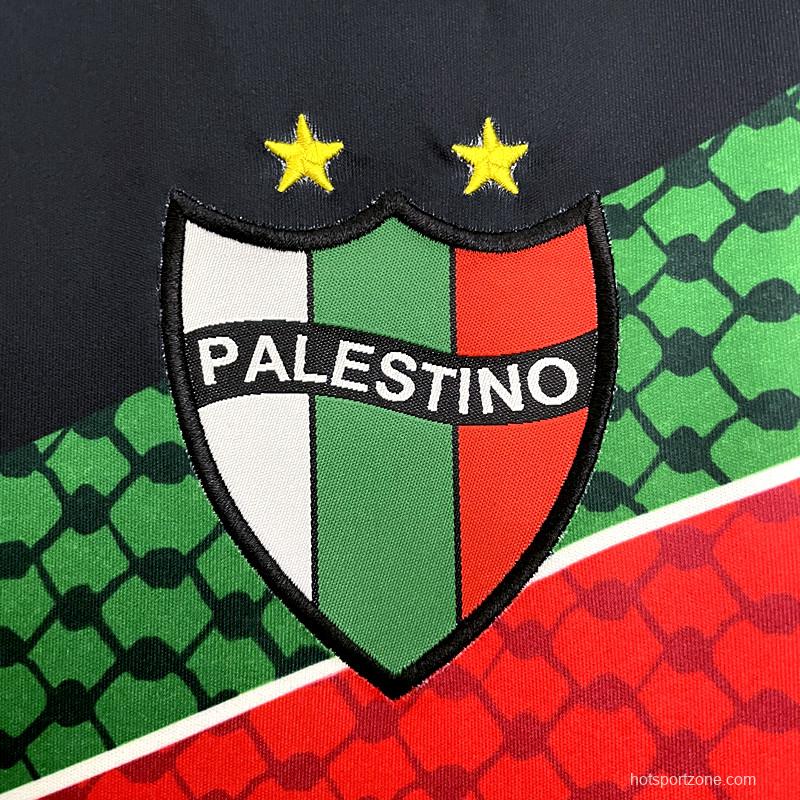 22/23 Deportivo Palestino Black Soccer Jersey