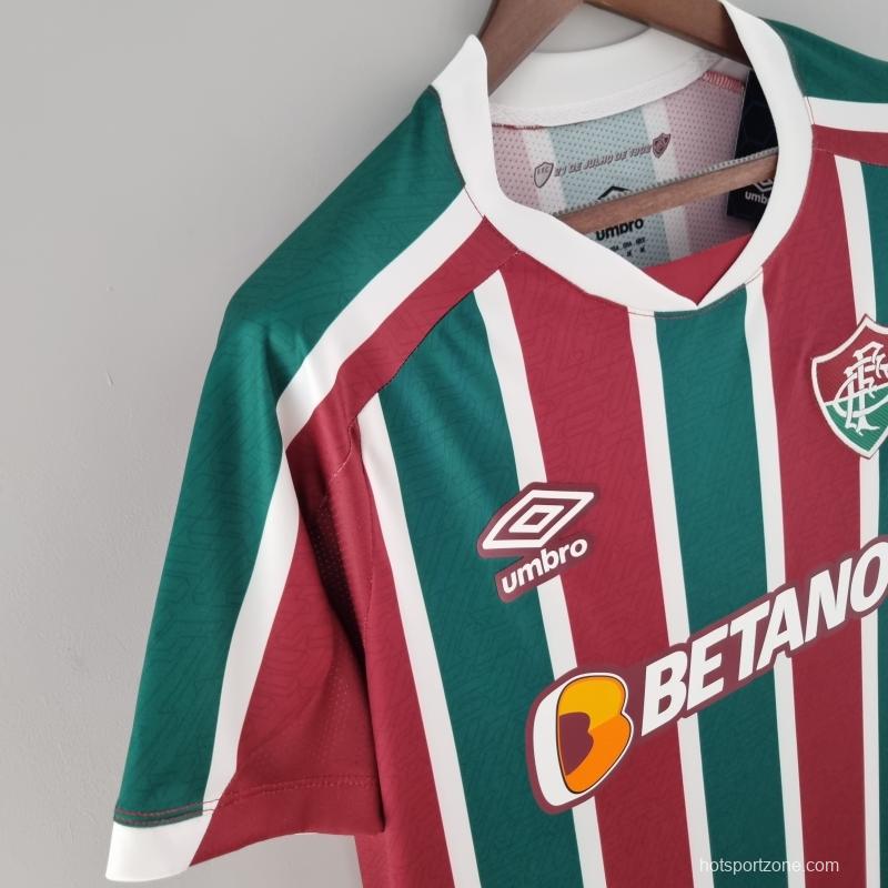 22/23 Fluminense Home  Soccer Jersey