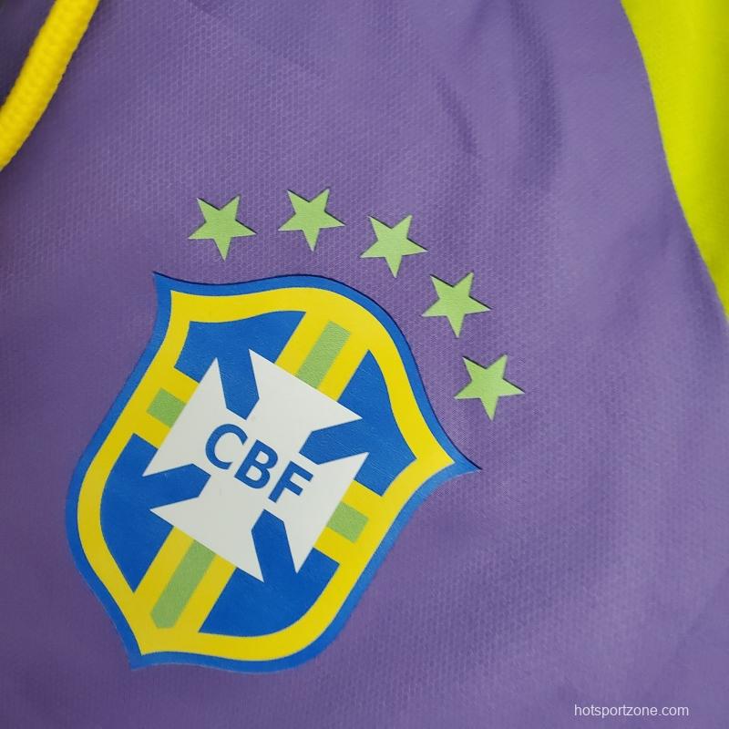 Windbreaker Brazil Purple Black