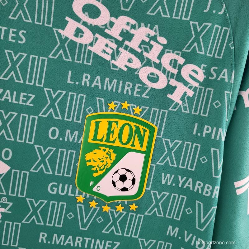 22/23 Leon Home Soccer Jersey