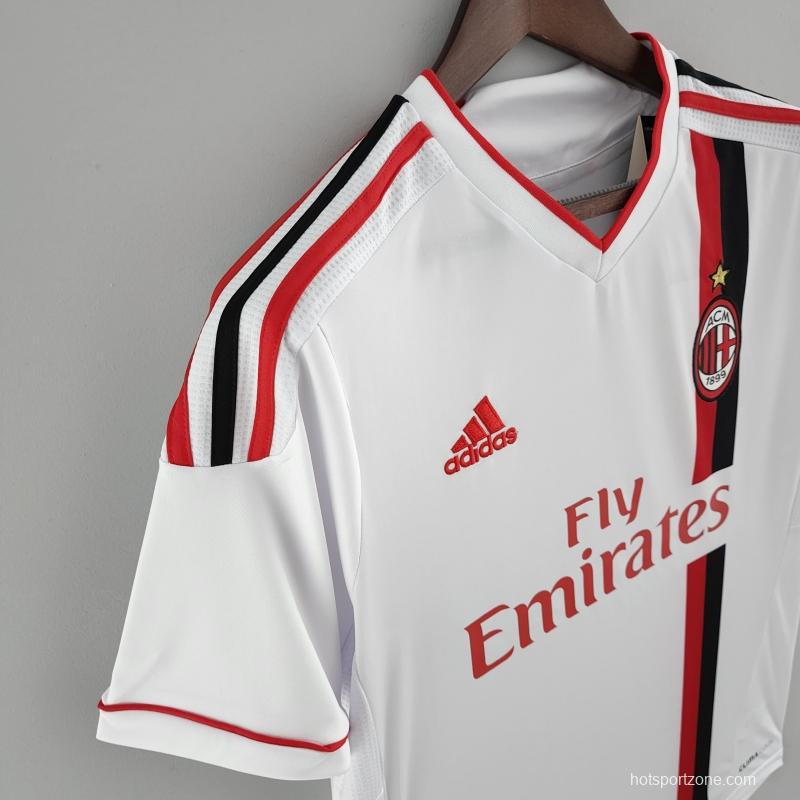 Retro AC Milan 11/12 AWAY Soccer Jersey