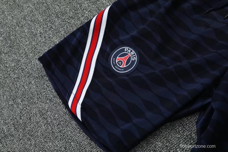 22/23 PSG Pre-match Training Jersey Royal Blue Spotted Vest