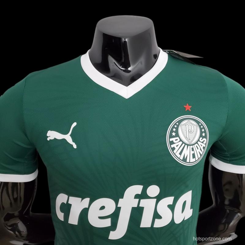 Player Version 22/23 Palmeiras Home Soccer Jersey