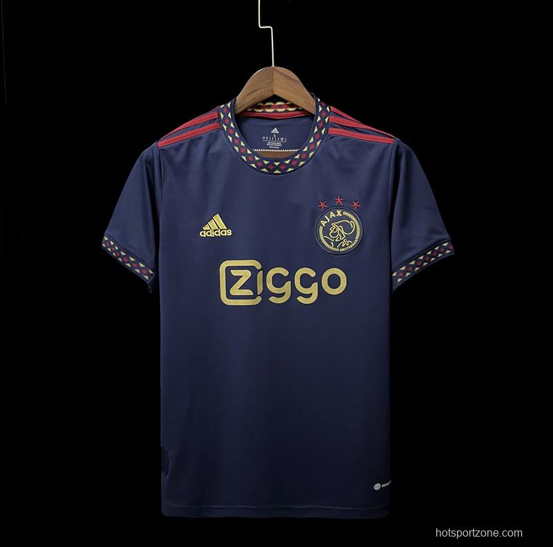 22/23 Ajax Away Soccer Jersey